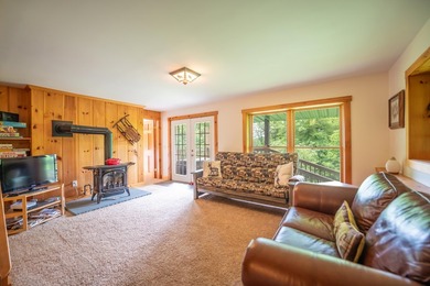 Gorgeous 2003 post and beam with mountain views and great on Hermitage Club Golf Course in Vermont - for sale on GolfHomes.com, golf home, golf lot
