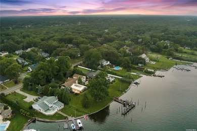 Picturesque location nestled on the Connetquot River with 181 on Timber Point Golf Course - Red in New York - for sale on GolfHomes.com, golf home, golf lot