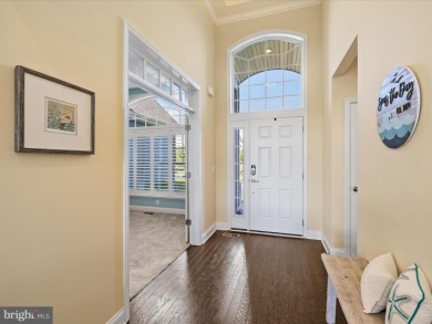This coastal-style contemporary home is perfectly positioned on on The Peninsula Golf and Country Club in Delaware - for sale on GolfHomes.com, golf home, golf lot