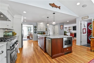 Gracious, classic Colonial home situated on a quiet street in on East Greenwich Golf and Country in Rhode Island - for sale on GolfHomes.com, golf home, golf lot