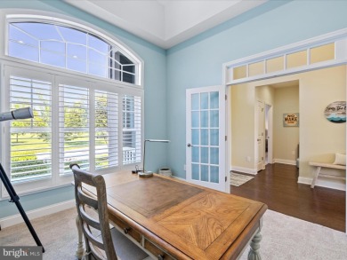 This coastal-style contemporary home is perfectly positioned on on The Peninsula Golf and Country Club in Delaware - for sale on GolfHomes.com, golf home, golf lot