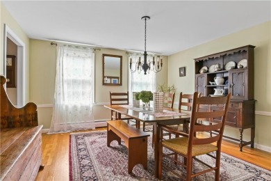 Gracious, classic Colonial home situated on a quiet street in on East Greenwich Golf and Country in Rhode Island - for sale on GolfHomes.com, golf home, golf lot