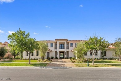 New custom estate home positioned eloquently inside the on Southern Highlands Golf Club in Nevada - for sale on GolfHomes.com, golf home, golf lot