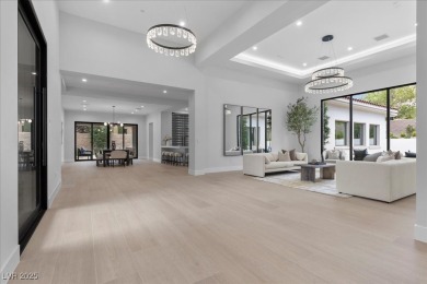 New custom estate home positioned eloquently inside the on Southern Highlands Golf Club in Nevada - for sale on GolfHomes.com, golf home, golf lot