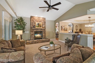Elegant Golf-Front Ranch with Premium Views  Upscale Comforts! on Heatherhurst Golf Course in Tennessee - for sale on GolfHomes.com, golf home, golf lot