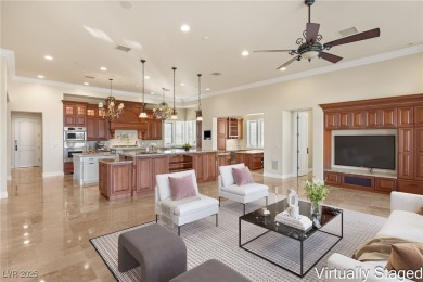 Experience ultimate luxury in exclusive Southern Highlands on Southern Highlands Golf Club in Nevada - for sale on GolfHomes.com, golf home, golf lot