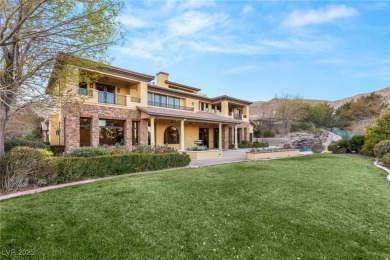 Experience ultimate luxury in exclusive Southern Highlands on Southern Highlands Golf Club in Nevada - for sale on GolfHomes.com, golf home, golf lot