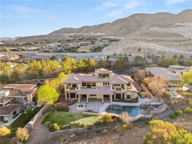 Experience ultimate luxury in exclusive Southern Highlands on Southern Highlands Golf Club in Nevada - for sale on GolfHomes.com, golf home, golf lot