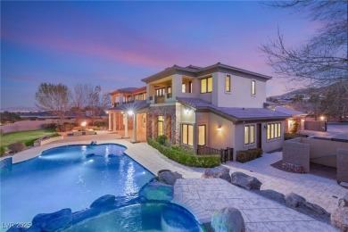 Experience ultimate luxury in exclusive Southern Highlands on Southern Highlands Golf Club in Nevada - for sale on GolfHomes.com, golf home, golf lot