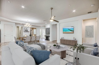 SPECTACULAR golf course views & maintenance-free luxury living on Jupiter Country Club in Florida - for sale on GolfHomes.com, golf home, golf lot