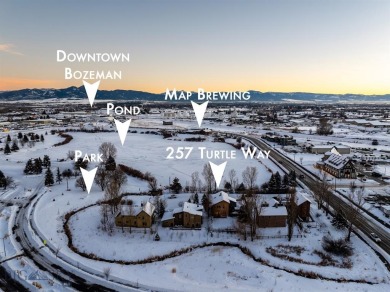 Experience the best of Bozeman living in this architecturally on Bridger Creek Golf Course in Montana - for sale on GolfHomes.com, golf home, golf lot