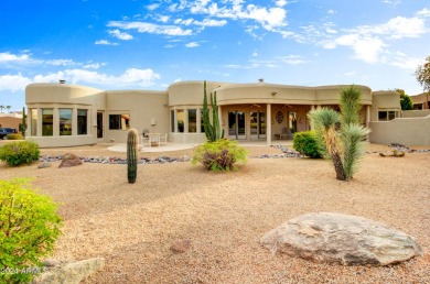 Well built custom Southwest style home on the golf course in Rio on Rio Verde Country Club - Quail Run in Arizona - for sale on GolfHomes.com, golf home, golf lot