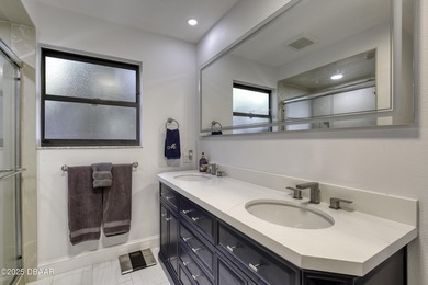 This extraordinary, designer-renovated 4-bedroom, 3-bath on Sugar Mill Country Club in Florida - for sale on GolfHomes.com, golf home, golf lot