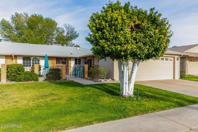 Ready to retire, downsize or upsize?  This tidy duplex unit on on Sun City Country Club in Arizona - for sale on GolfHomes.com, golf home, golf lot