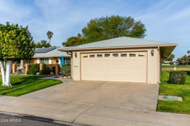 Ready to retire, downsize or upsize?  This tidy duplex unit on on Sun City Country Club in Arizona - for sale on GolfHomes.com, golf home, golf lot