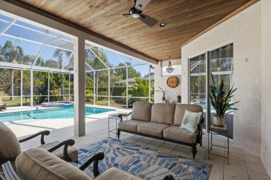 Situated on almost A HALF ACRE and sporting a freshly painted on River Wilderness Golf and Country Club in Florida - for sale on GolfHomes.com, golf home, golf lot