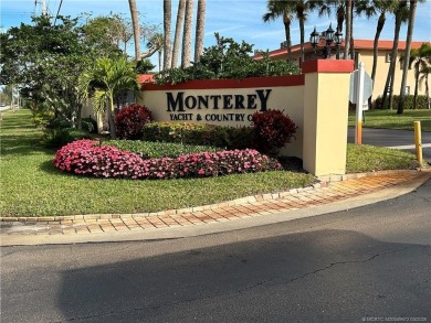 FIRST FLOOR CONDO WITH FANTASTIC VIEWS.   EAST SIDE OF PALM CITY on Monterey Yacht and Country Club in Florida - for sale on GolfHomes.com, golf home, golf lot