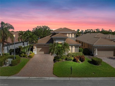 Welcome to this exquisite lakefront home in the sought-after on Estero Country Club in Florida - for sale on GolfHomes.com, golf home, golf lot