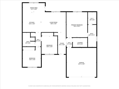 Quiet Community living in this 3 BD/2 BA home with 2-car garage on Chiefland Golf and Country Club in Florida - for sale on GolfHomes.com, golf home, golf lot