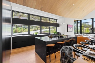 This unique mountain contemporary home on 2.42 private acres in on Breckenridge Golf Club in Colorado - for sale on GolfHomes.com, golf home, golf lot