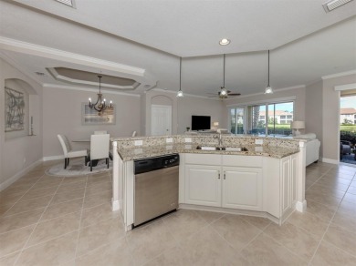 Come live the MAINTENANCE-FREE lifestyle in this beautifully on Venetian Golf and River Club in Florida - for sale on GolfHomes.com, golf home, golf lot