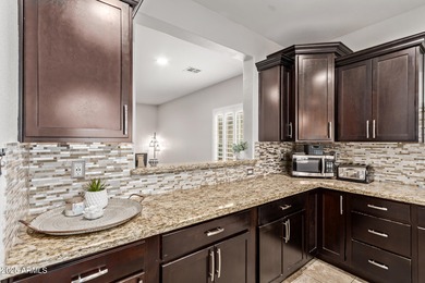 Stunning home located in Gilbert's only private country club on Seville Golf and Country Club in Arizona - for sale on GolfHomes.com, golf home, golf lot