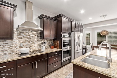 Stunning home located in Gilbert's only private country club on Seville Golf and Country Club in Arizona - for sale on GolfHomes.com, golf home, golf lot