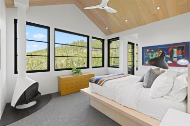 This unique mountain contemporary home on 2.42 private acres in on Breckenridge Golf Club in Colorado - for sale on GolfHomes.com, golf home, golf lot