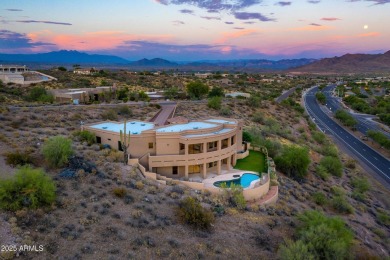 Gorgeous luxury home in tranquil Fountain Hills. Dramatic on Desert Canyon Golf Club in Arizona - for sale on GolfHomes.com, golf home, golf lot
