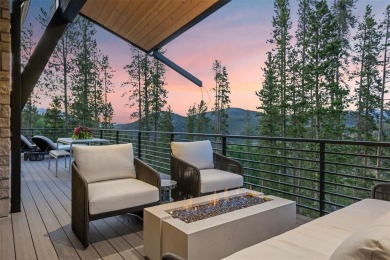This unique mountain contemporary home on 2.42 private acres in on Breckenridge Golf Club in Colorado - for sale on GolfHomes.com, golf home, golf lot