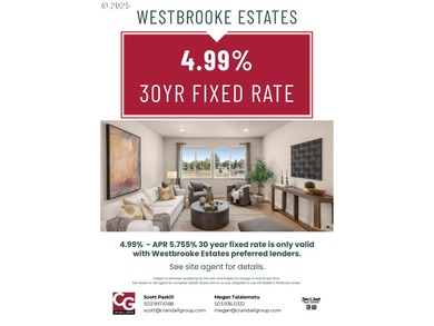 Incentives Available. Way below market, 30 yr fixed interest on The Reserve Vineyards and Golf Club in Oregon - for sale on GolfHomes.com, golf home, golf lot