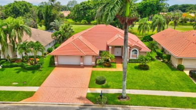 One level  4 bedroom 3 bath home with vaulted ceilings and on Boca Greens Country Club in Florida - for sale on GolfHomes.com, golf home, golf lot