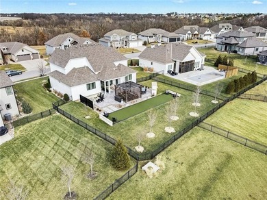 Built by Homes by Chris, this extraordinary 1.5-story home is a on Staley Farms Golf Club in Missouri - for sale on GolfHomes.com, golf home, golf lot