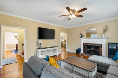 Welcome home to this beautifully maintained 4-bedroom, 2.5-bath on Cobbs Glen Country Club in South Carolina - for sale on GolfHomes.com, golf home, golf lot