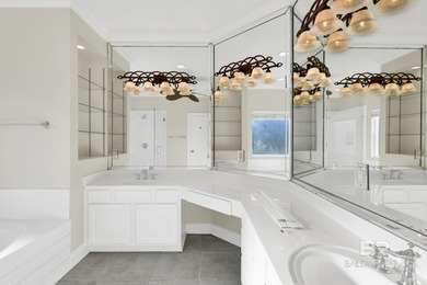 Elegant Mediterranean living awaits in this 4-bedroom, 3-bath on Craft Farms - Cypress Bend in Alabama - for sale on GolfHomes.com, golf home, golf lot