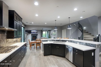 Enjoy mountain views and refined living in the guard-gated on Silverleaf Golf Club in Arizona - for sale on GolfHomes.com, golf home, golf lot