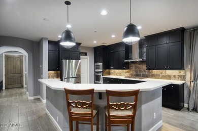 Enjoy mountain views and refined living in the guard-gated on Silverleaf Golf Club in Arizona - for sale on GolfHomes.com, golf home, golf lot