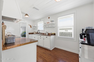 Just a 3-4 minutes walk to the ocean, this updated beach cottage on Jacksonville Beach Golf Course in Florida - for sale on GolfHomes.com, golf home, golf lot