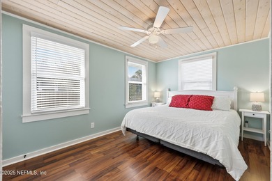 Just a 3-4 minutes walk to the ocean, this updated beach cottage on Jacksonville Beach Golf Course in Florida - for sale on GolfHomes.com, golf home, golf lot