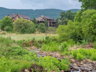Private .97 acre lot with a stream in the highly desirable gated on Brights Creek Golf Course in North Carolina - for sale on GolfHomes.com, golf home, golf lot