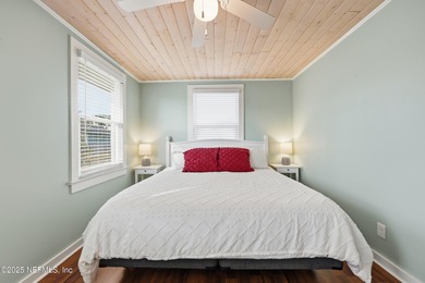 Just a 3-4 minutes walk to the ocean, this updated beach cottage on Jacksonville Beach Golf Course in Florida - for sale on GolfHomes.com, golf home, golf lot