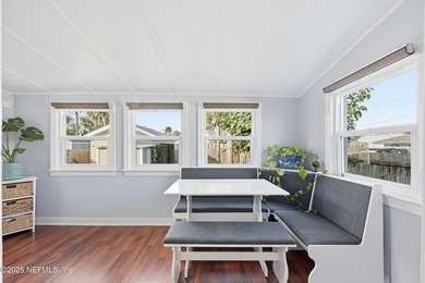 Just a 3-4 minutes walk to the ocean, this updated beach cottage on Jacksonville Beach Golf Course in Florida - for sale on GolfHomes.com, golf home, golf lot