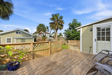 Just a 3-4 minutes walk to the ocean, this updated beach cottage on Jacksonville Beach Golf Course in Florida - for sale on GolfHomes.com, golf home, golf lot