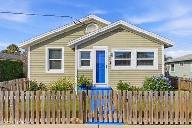 Just a 3-4 minutes walk to the ocean, this updated beach cottage on Jacksonville Beach Golf Course in Florida - for sale on GolfHomes.com, golf home, golf lot