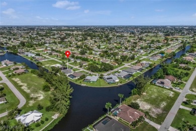 Welcome to this stunning waterfront residence in Cape Coral on Palmetto-Pine Country Club in Florida - for sale on GolfHomes.com, golf home, golf lot