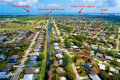 Make this 3BR/2BA/2-car garage home your dream property! on Sebastian Municipal Golf Course in Florida - for sale on GolfHomes.com, golf home, golf lot