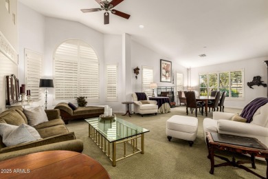 We are inviting you to view this beautiful home that exudes on Tuscany Falls At Pebble Creek in Arizona - for sale on GolfHomes.com, golf home, golf lot