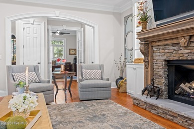 This exceptional home blends timeless Southern charm with on Lockwood Folly Country Club in North Carolina - for sale on GolfHomes.com, golf home, golf lot