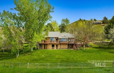 Acreage property nestled in the hills outside of Eagle! Over 3 on Shadow Valley Golf Course in Idaho - for sale on GolfHomes.com, golf home, golf lot