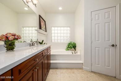 We are inviting you to view this beautiful home that exudes on Tuscany Falls At Pebble Creek in Arizona - for sale on GolfHomes.com, golf home, golf lot